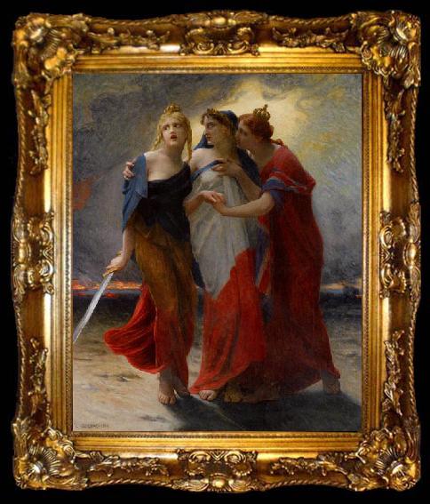 framed  Guillaume Seignac Belgium, France, and England Before the German Invasion, ta009-2